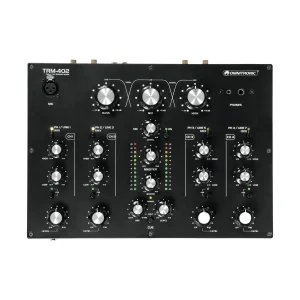 OMNITRONIC DJ TRM-402MK3 – Mixeur Rotatif 4 Voies