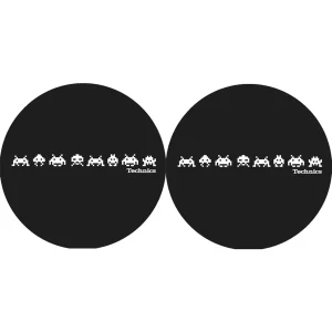 Magma LP-slipmat Technics Space Invaders (paire)