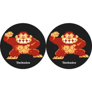 Magma LP-slipmat Technics Donkey Kong (paire)